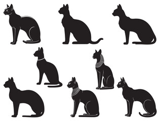 EGYPTIAN CAT SILHOUETTE