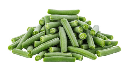 Isolated green beans