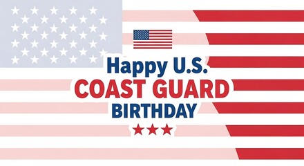 Happy United States Coast Guard Birthday Celebration Event