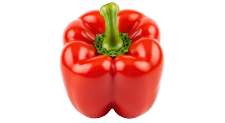 Isolated Red Bell Pepper