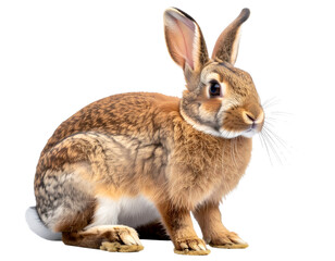 Obraz premium rabbit isolated on white background
