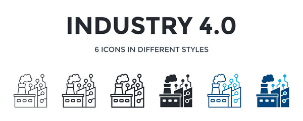 In Icon In Different Style Vector Illustration. Designed In Thin Line, Regular Line, Bold Line, Glyph, Color Line, And Color Glyph Style Can Be Used For Web