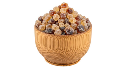 Isolated Bowl of Brown Sugar