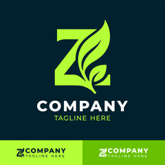 Leaf styled letter B logo design for eco friendly and organic branding  
