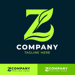 Leaf styled letter B logo design for eco friendly and organic branding  
