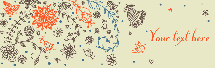 Vector poster design illustration, modern, vector, abstract green