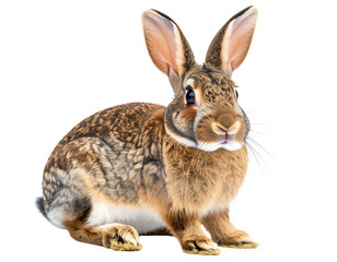 Fototapeta premium rabbit isolated on white background