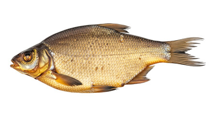 Isolated Dried Fish