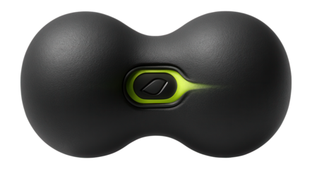 Soft foam peanut-shaped roller for spinal alignment and posture correction