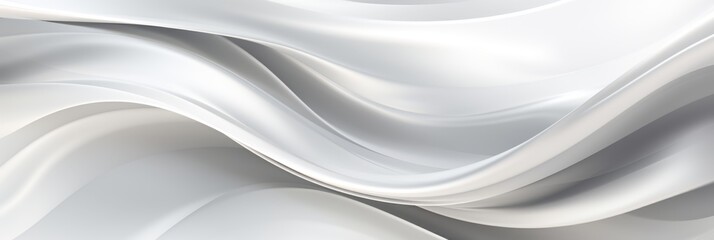 Obraz premium silver background with waves,banner