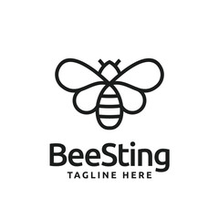 Bee logo symbol icon