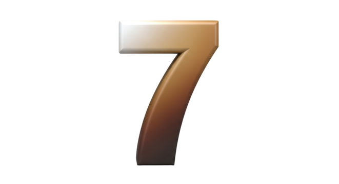 Isolated Number 7