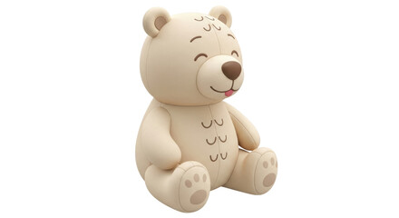 Isolated Stuffed Teddy Bear