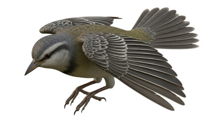 Obraz premium Isolated Bird in Flight