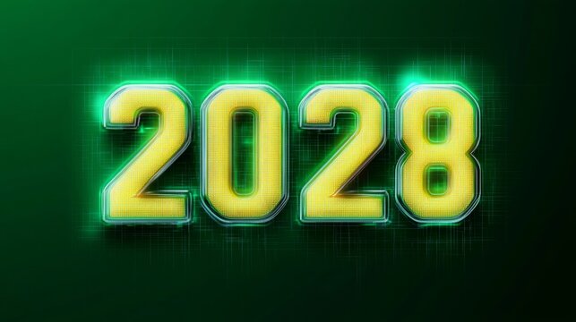 Futuristic Cityscape in Twenty-Eight with Vivid Signage, Bright Lights, and Energetic Atmosphere - Powered by Adobe