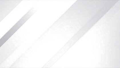 Abstract geometric shapes in light gray and white