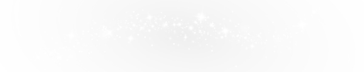christmas light effect with glitter sparkle magic dust card white glow
