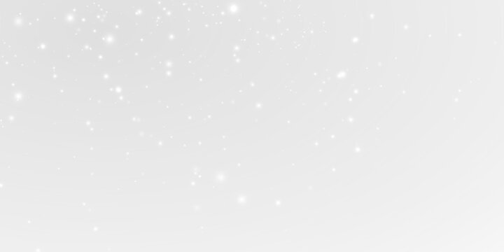 christmas light effect with glitter sparkle magic dust card white glow