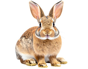 Fototapeta premium rabbit isolated on white background