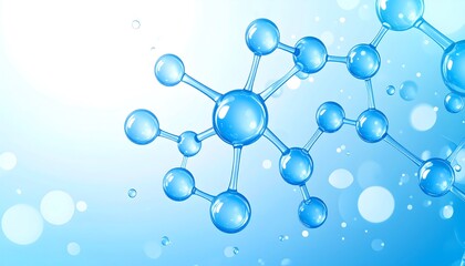 Abstract representation of molecules