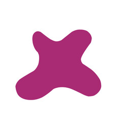 pink baby abstract element, cute doodle 