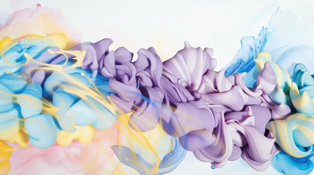 Modern stylish texture, waves background, marble texture