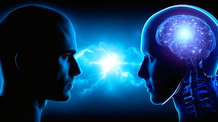 Human and AI Face to Face  Mind Connection and Digital Intelligence