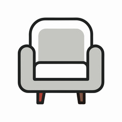 sofa icon vector illustration