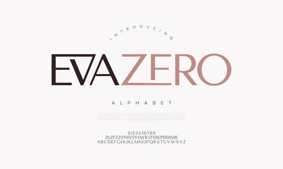 Elegant and minimal font blending bold and thin strokes, perfect for modern brand identities