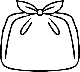 한국 보자기 일러스트