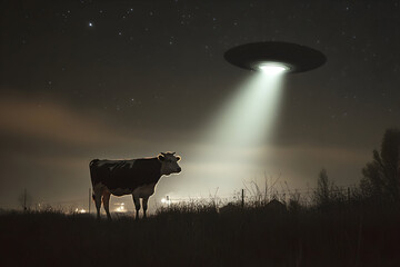 cow in the field