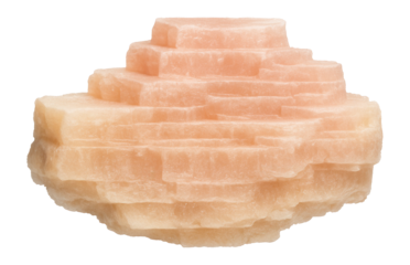 Andesine with a layered structure and subtle variations in color intensity