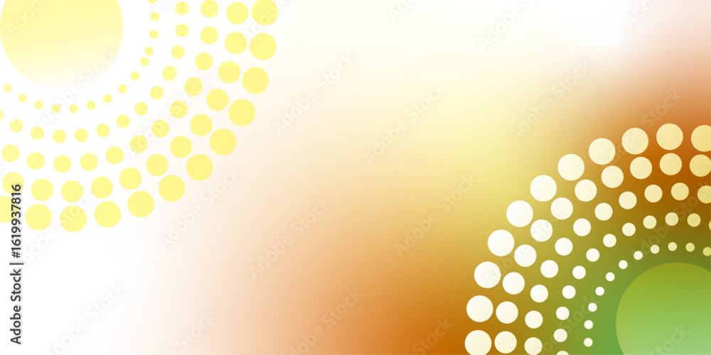 Poster abstract modern gradient color and colorful background with halftone dots pattern design. vector ill