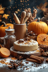 Pumpkin spice and spices.