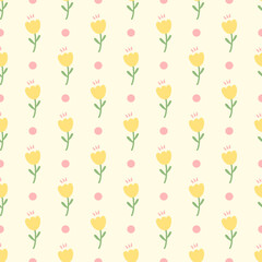 seamless pattern with flowers, fabric pattern, gift wrapping paper, notebook cover, phone case pattern 