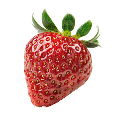 Close-up of a single, ripe strawberry (12)