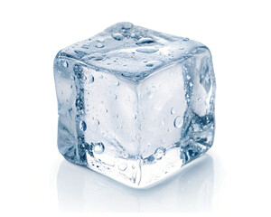 Transparent Ice Cube PNG – Isolated on Clear Background
