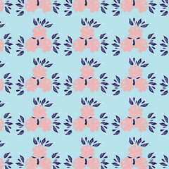 Pattern vector illustration of flower