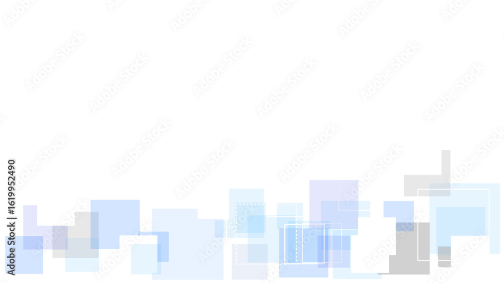 Aufkleber vector modern futuristic blue and soft grey geometric square shape overlapping layer on white backgr