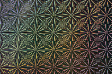 Iridescent Radial Pattern Abstract Texture Background