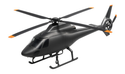 Helicopter crane with streamlined body and robust tail rotor