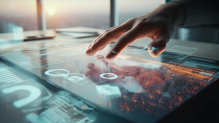 ホログラフィックインターフェースとデータ操作|Holographic Interface and Data Manipulation - Powered by Adobe