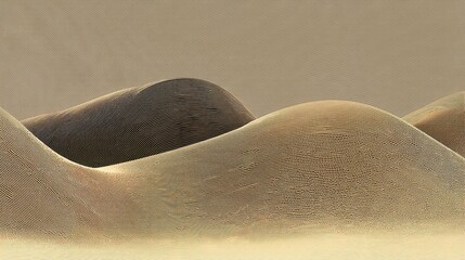 Abstract Mountain Landscape Pattern Design