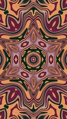 digital art in the form of a kaleidoscope