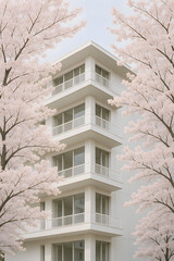  Cherry Blossoms Architecture