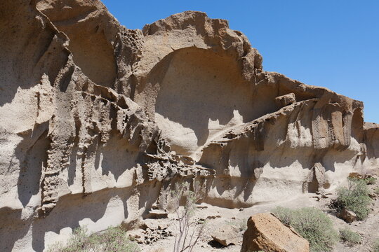 Felsenlandschaft bei Tajao im S&uuml;den von Teneriffa