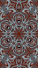 digital art in the form of a kaleidoscope