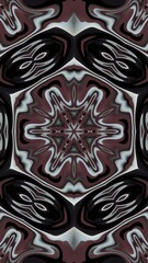 digital art in the form of a kaleidoscope