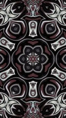 digital art in the form of a kaleidoscope