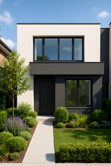  Modern Townhouse Exterior